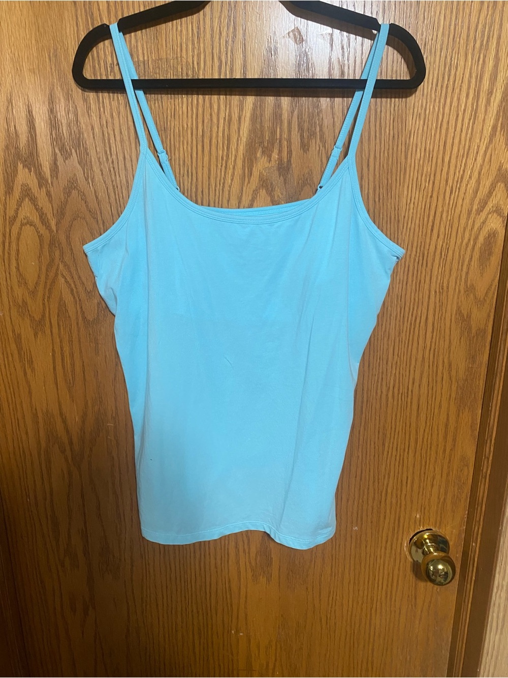 Light Blue Women's Camisole Tank Top built in bra